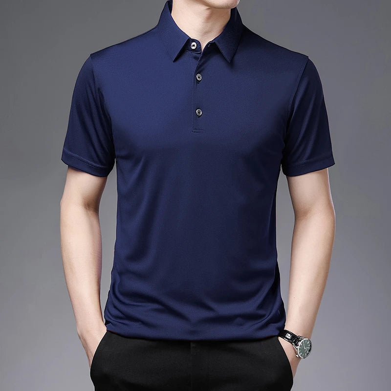 CAMISA POLO CASUAL SOLIDA