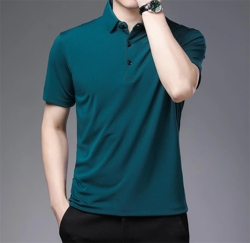 CAMISA POLO CASUAL SOLIDA