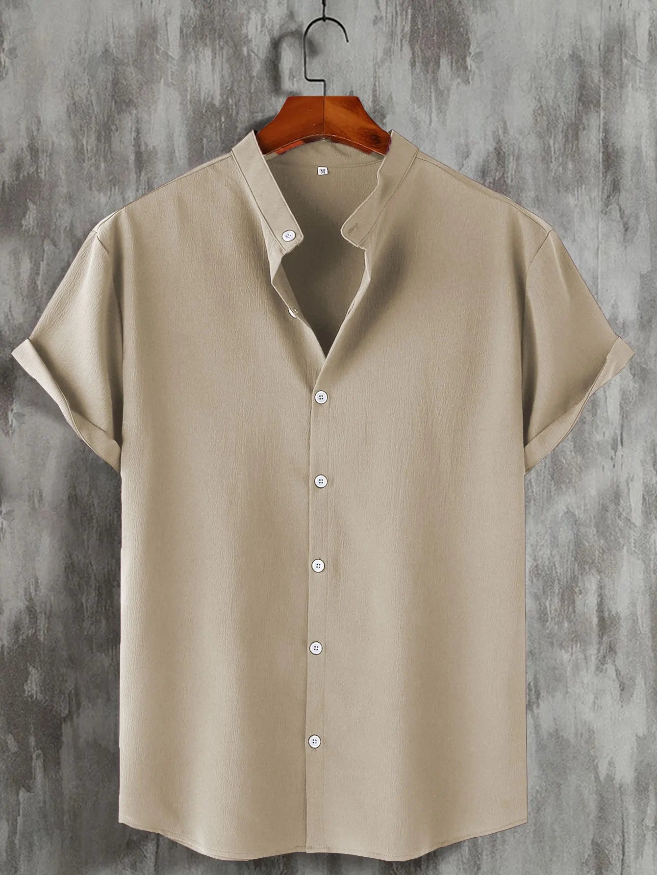 CAMISETA HENLEY ELEGANTE