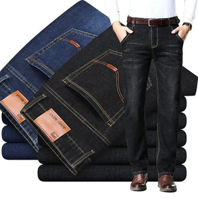 CALÇA JEANS RETA  ELEGANTE